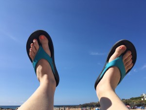 Oofos recovery footwear